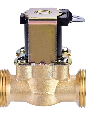 全铜6分电磁阀  常闭进水电磁阀DC12v DC24v AC220v 配件优质