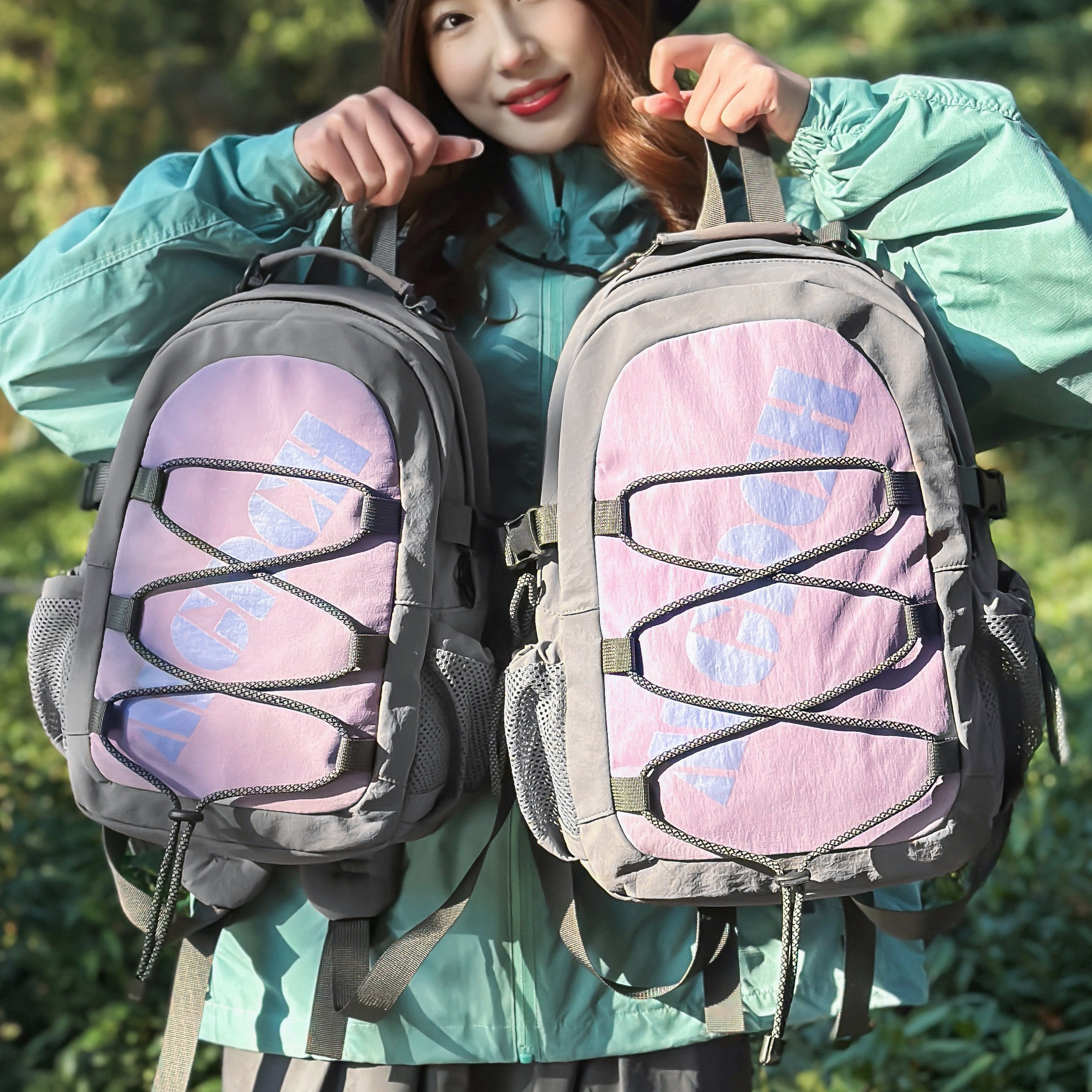 专柜正品户外旅行双肩包大容量徒步运动背包登山包男学生百搭通勤