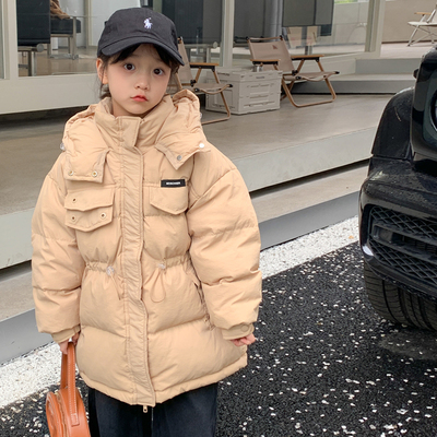 MOSCHIER中长款加厚儿童羽绒服