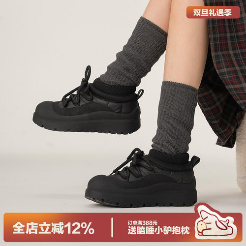 多嘴驴Donkey加厚保暖雪地靴