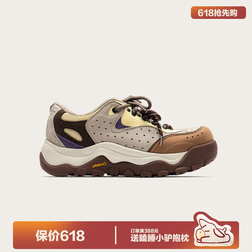 多嘴驴Donkey美拉德厚底老爹鞋