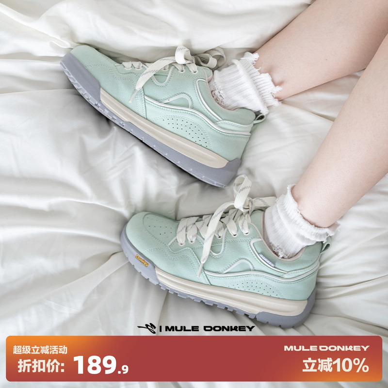 多嘴驴Donkey小清新面包鞋