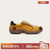 多嘴驴Donkey姜黄色德训鞋 日常休闲鞋 女运动轻便厚底板鞋 男女同款