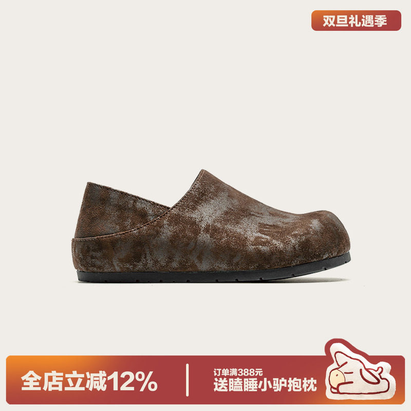 多嘴驴Donkey复古勃肯鞋女