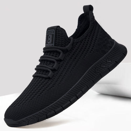 透气防臭软底防滑工作休闲网鞋男