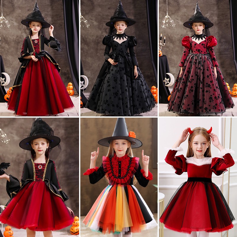 万圣节儿童服装cosplay公主裙