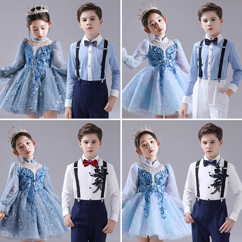 儿童合唱服演出服表演服装