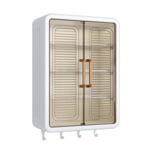 厨房免打孔置物架多功能壁挂多层调味料收纳盒墙上架子塑料强力胶