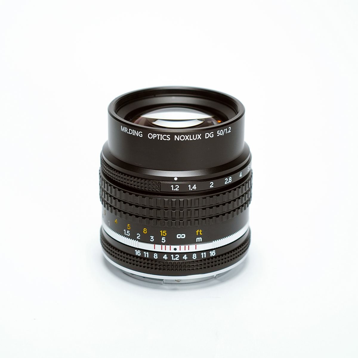 Mr.Ding Noxlux DG 50 1.2 超大光圈尼康Z口带合焦提示手动镜头
