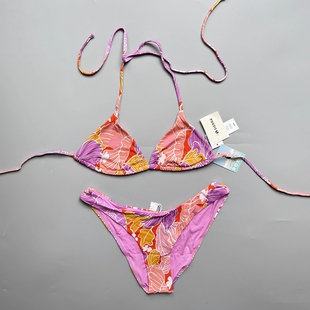 Rox y女士比基尼夏日印花bikini泳装
