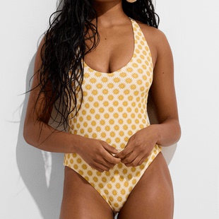 新款 27号箱 欧美性感女士分体跨境印花系带比基尼女士泳衣