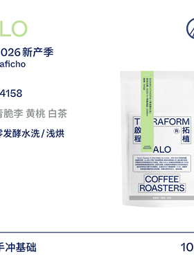 【Terraform】26新产季空运 ALO零发酵水洗/日晒批次手冲咖啡豆