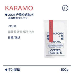 【Terraform】25新产季空运批次 芒果 橘子汽水 74158日晒咖啡豆