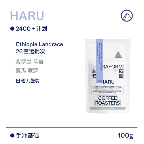【Terraform】26产季空运批次 2400+计划 埃塞HARU日晒手冲咖啡豆