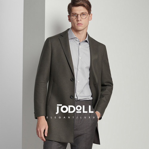 商场同款羊毛大衣JODOLL