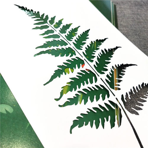 镂空叶子创意美术FS防水