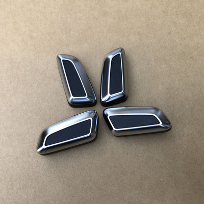 适合奥迪A3Q3A4LA6LQ5L座椅调节镀铬开关盖调节钮座椅镀铬按键