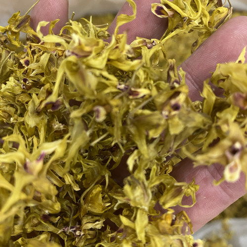 云南铁皮石斛花茶新鲜石斛花干花泡水泡茶
