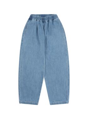 DK童装2025秋装女男童韩版直筒牛仔裤儿童中大童百搭洋气宽松长裤