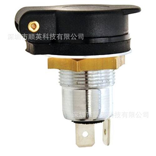 欧规点烟器母座HELLA/DIN防水车载点烟器电源插座车载改装通用