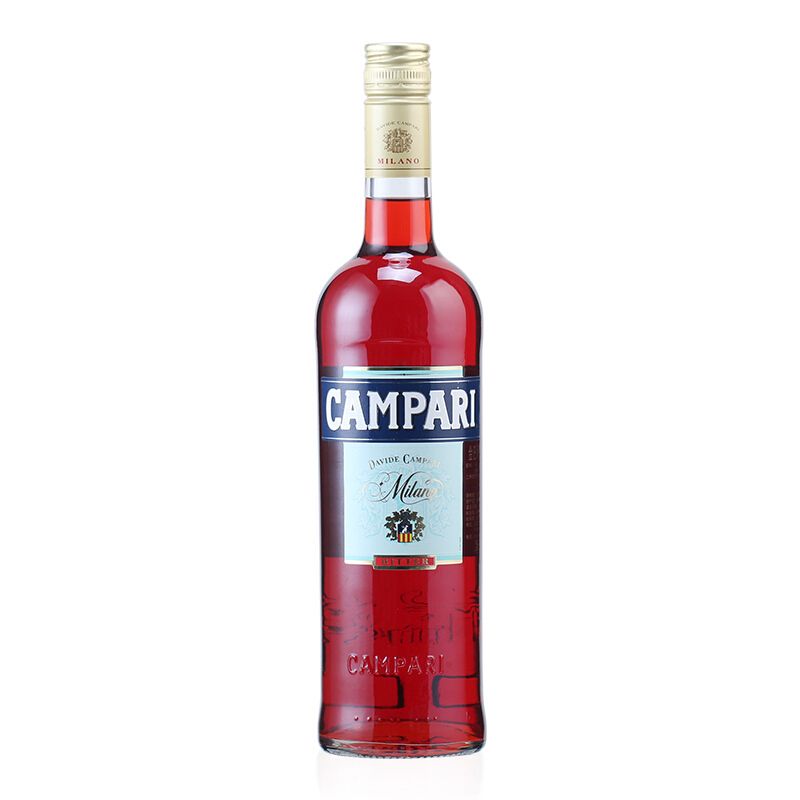 金巴利苦味利口酒 意大利开胃瓶装力娇酒 campari 苦酒苦艾酒750m