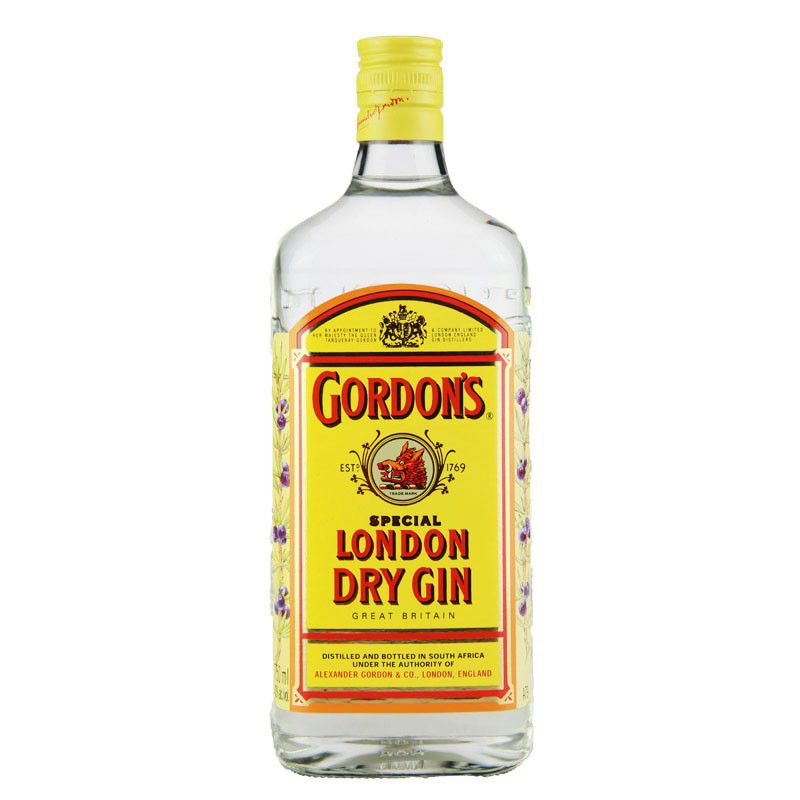 哥顿金酒 GORDON'S哥顿毡酒 伦敦干金酒750ml 歌顿金40度金汤力酒 酒类 金酒/Gin 原图主图