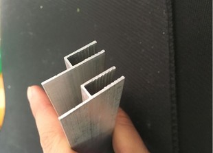 H码龙骨卡布灯箱型材拉布无边框灯箱软膜天花软膜配套铝合金卡槽