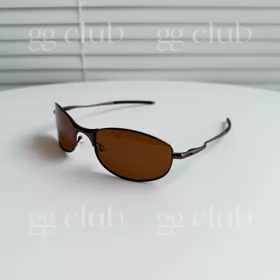 Elliptical Polarized Retro Black Frame Black Lens Sunglasses ins Style Metal Sunglasses for Driving Summer Sun Protection