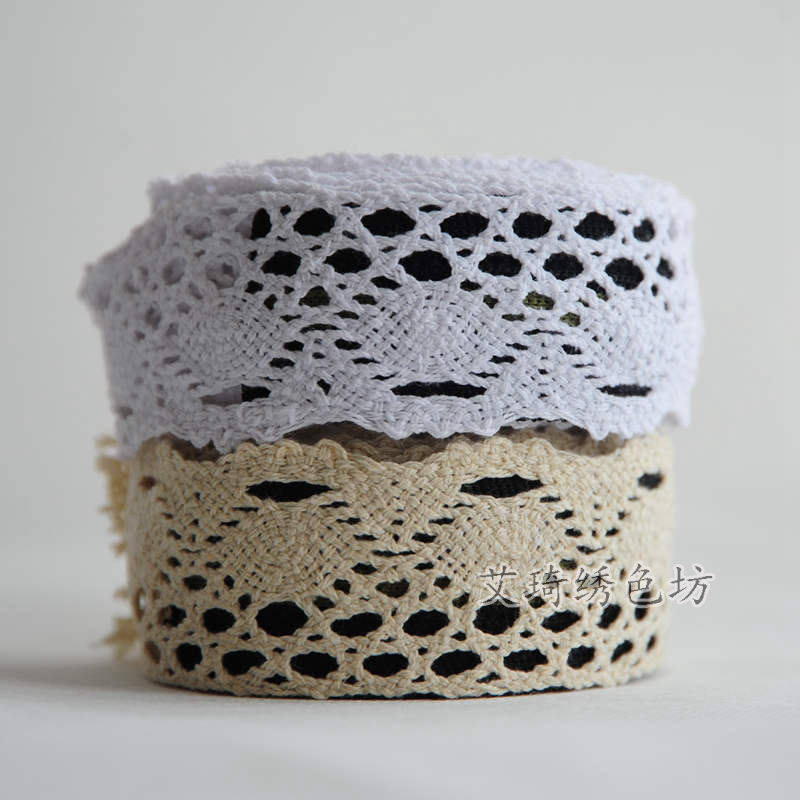 床單蕾絲花邊純棉輔料窗簾花邊輔料包郵蕾絲邊全棉蕾絲帶棉線織帶在類目 居家布藝, 縫紉DIY材料、工具及成品, 縫紉DIY配件/輔料/配飾, 花邊中 - 來自Buy2taobao.com提供專業的淘寶代購服務