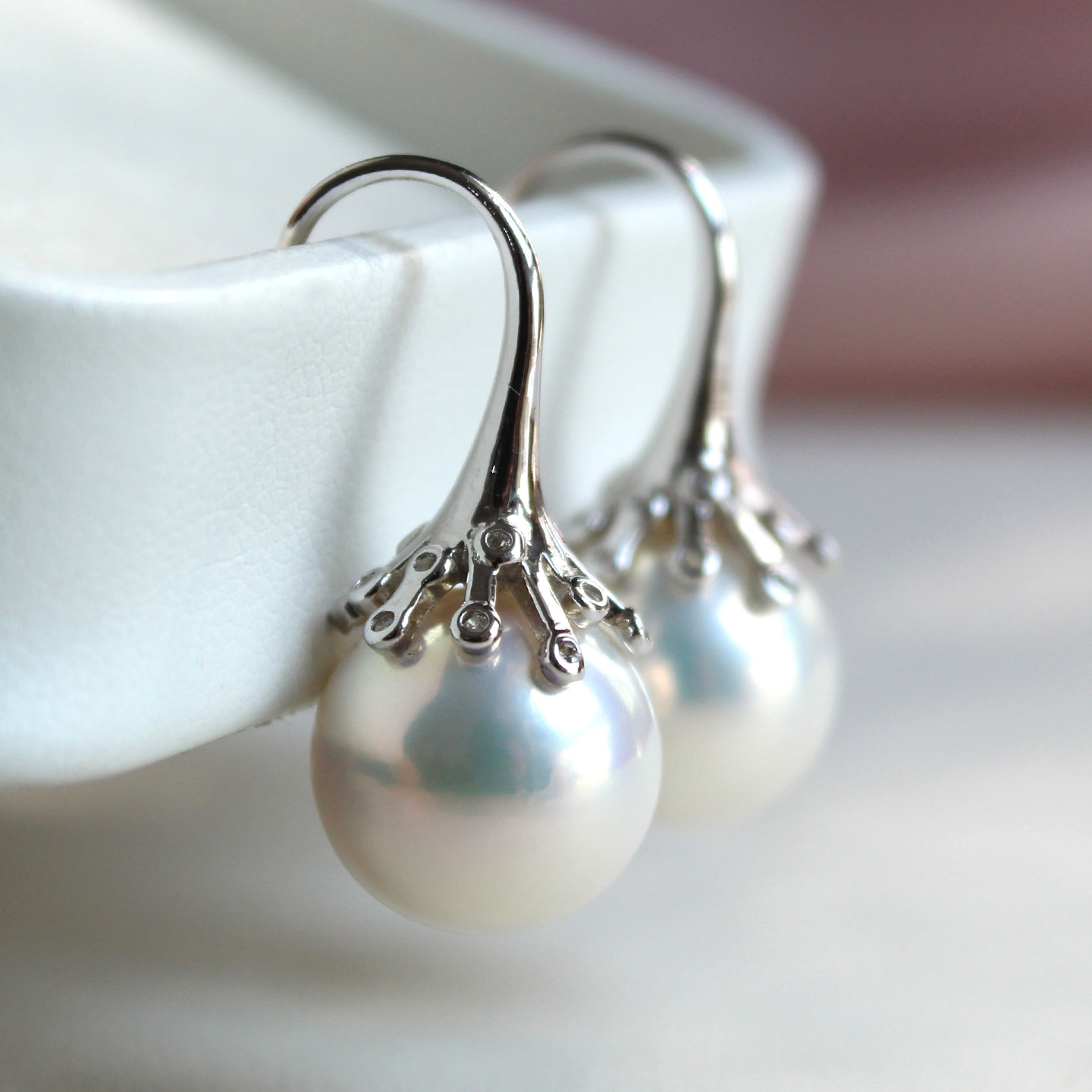 正圆天然淡水珍珠耳环S925银爱迪生大珠耳饰正品高亮平替澳白,珠宝/钻石/翡翠,耳饰,淘宝优惠券,粉丝福利购,淘宝优惠卷