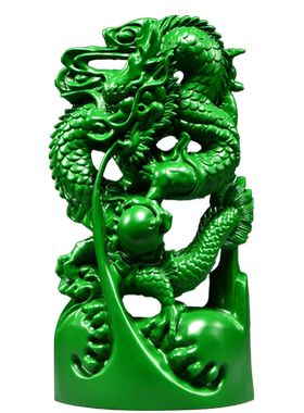 实木祝福新古典客厅摆件补角风水