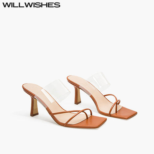 WILLWISHES王玎设计透明高跟鞋