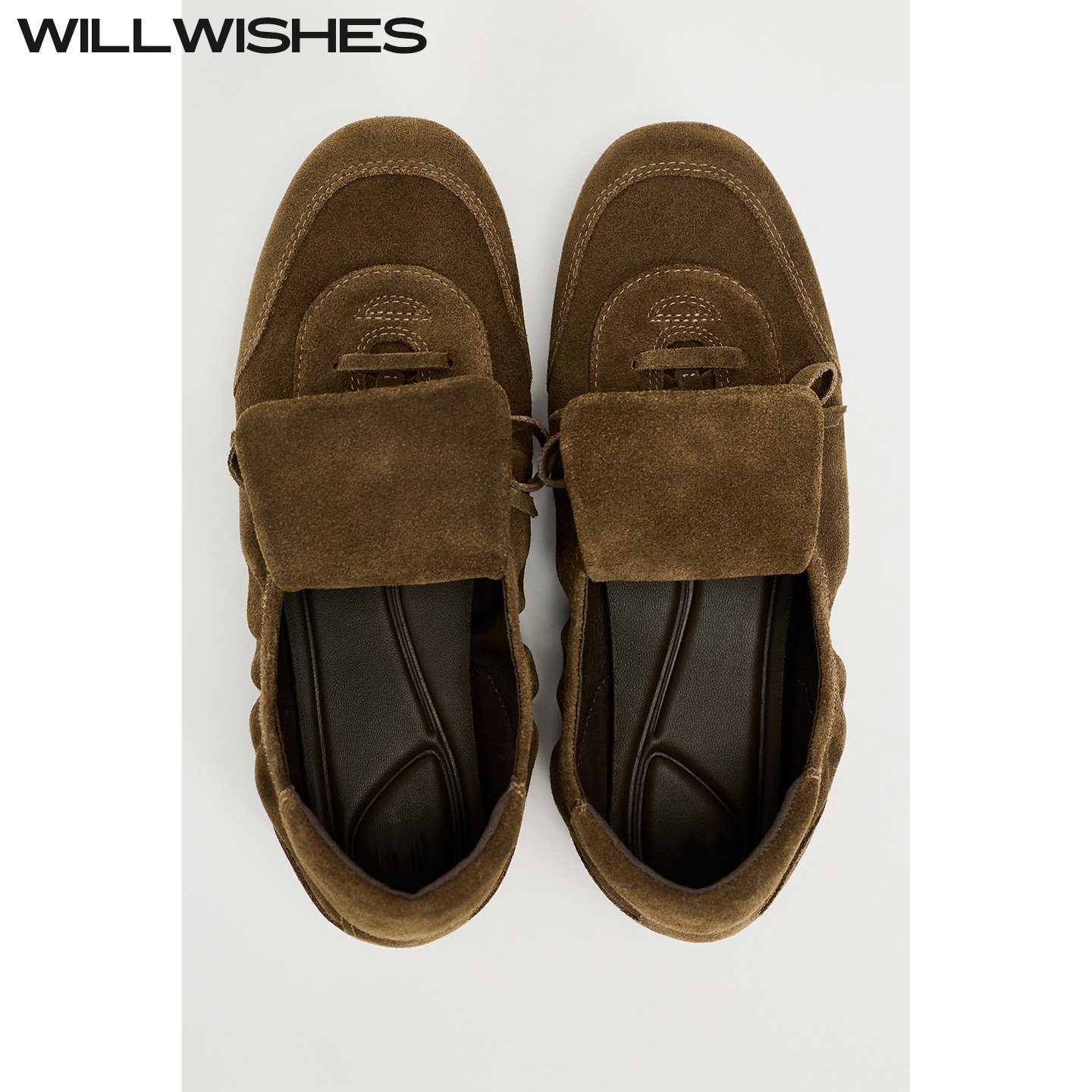 WILLWISHES 王玎设计女鞋秋季小众复古平底单鞋女浅口乐福鞋#446,女鞋,浅口单鞋,淘宝优惠券,粉丝福利购,淘宝优惠卷