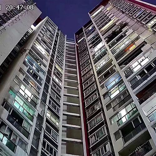 防高空抛物监控摄像头500万有线POE室外网络高清数字Z防水摄影机