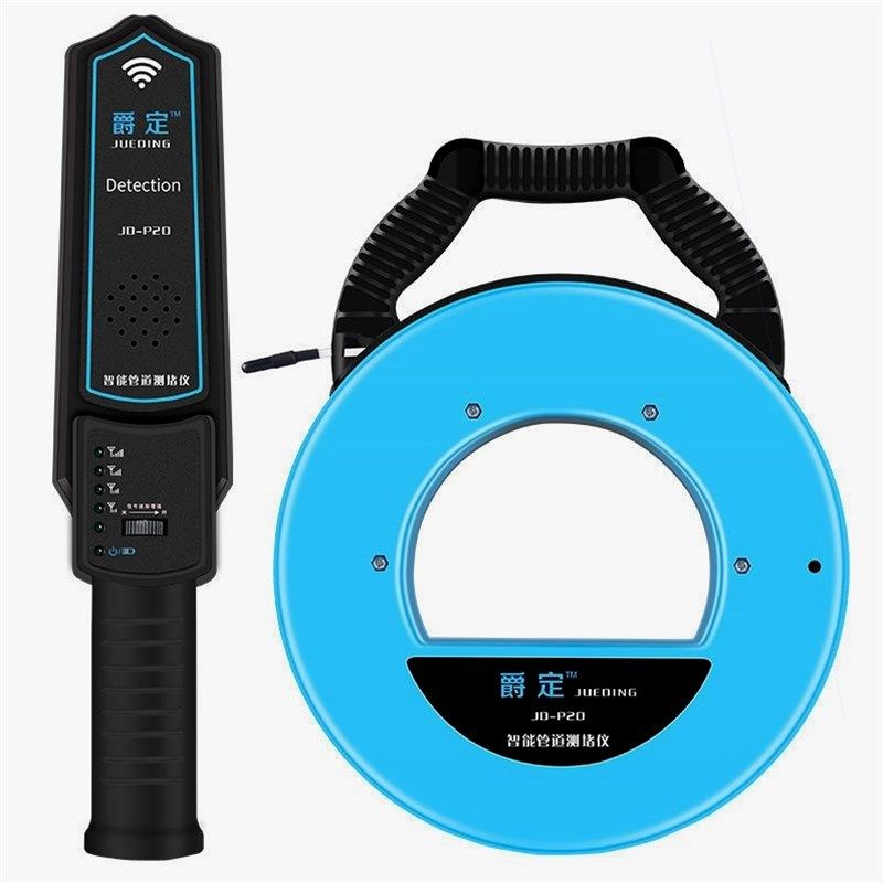 爵定测堵仪线管排堵器电工管道探测器高精度穿线管堵塞清堵疏通器