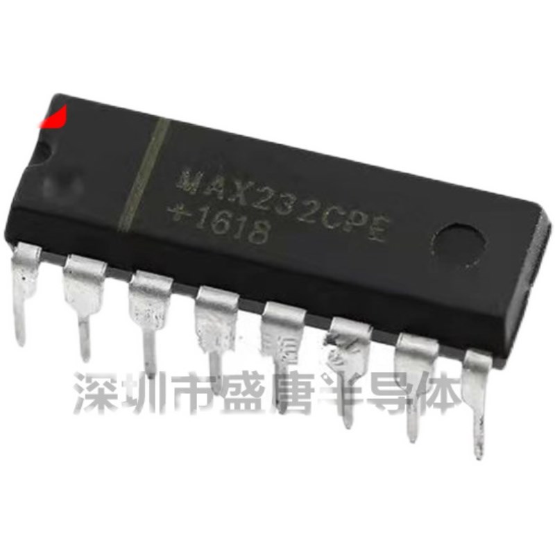 原装进口 MAX232CPE/MAX232EPE RS-232接口IC DIP-16直插