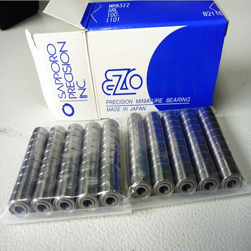 原产地日本EZO进口速 3万转 微型深沟球轴承MR83ZZ尺寸:3*8*3
