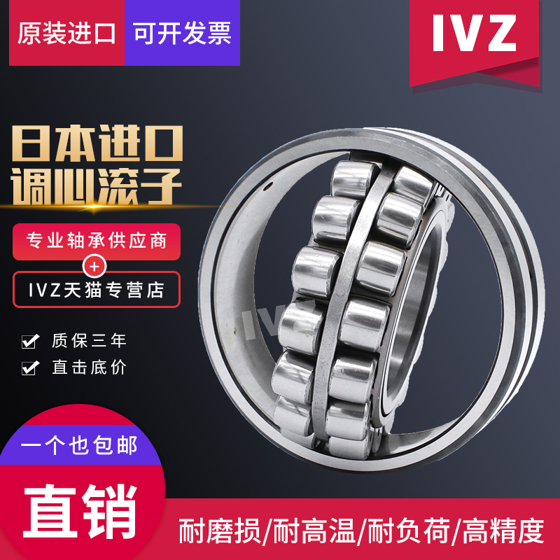 日本IVZ进口轴承22317CC/CA/K/E/W33/C3/C4/C5 - 封面