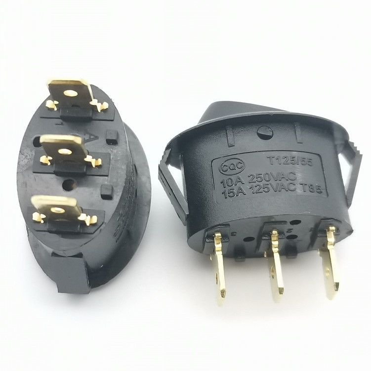 电煮锅小电锅开关JIXING迷你锅椭圆型开关TC-101b快关慢10A250V