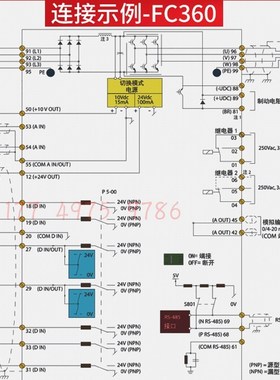 全新FC-360H1K5T4E20H2B丹佛斯fc360简易变频器1.5kw三相380-480V