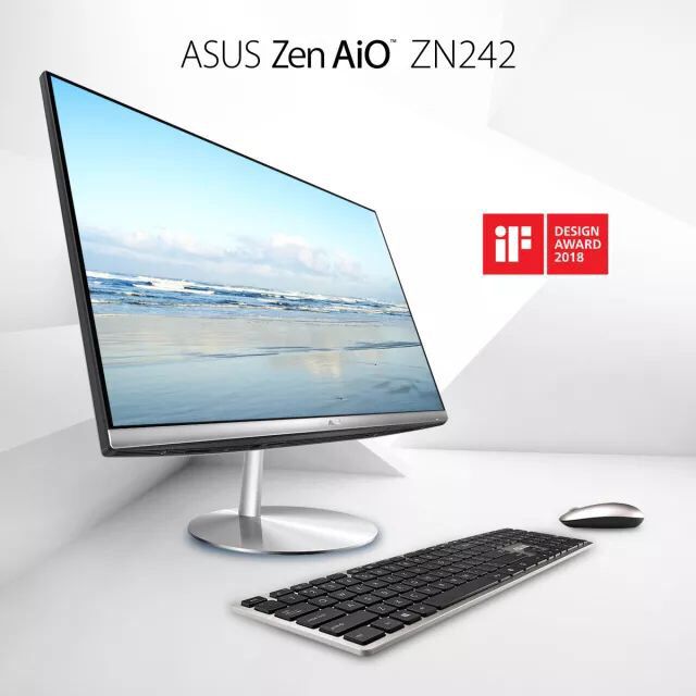 Asus/»ªË¶°ÁÊÀÓÎÏ·Ò»Ìå»úZN242 ÉÌÎñ°ì¹«³Ô¼¦¸ßÇåµçÄÔ24´çÕ±ßIPS