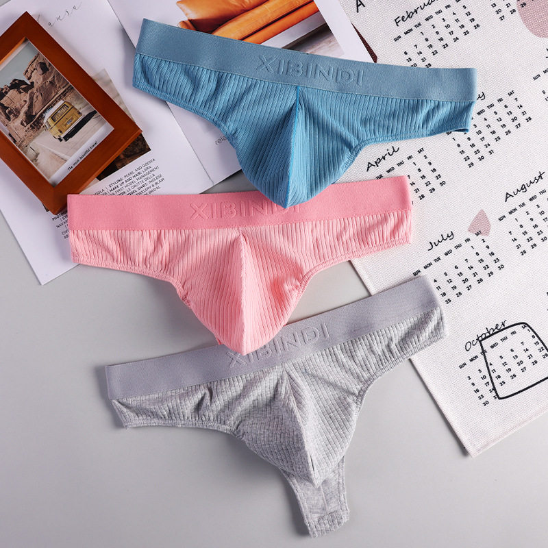 Men's Underwear 男士内裤性感丁字裤青年男生U凸性感舒适T字短裤,女士内衣/男士内衣/家居服,男丁字裤,淘宝优惠券,粉丝福利购,淘宝优惠卷