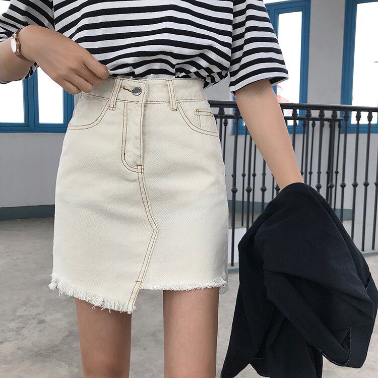 IEFMG/ AES Beautiful traces Irregular cowboy Short skirt summer Korean Edition student Paige Show thin A21in the Children/Baby/Family fitted , Family fitted/Parenting Fashion  category - from Buy2taobao.com to provide professional Taobao agent buy service