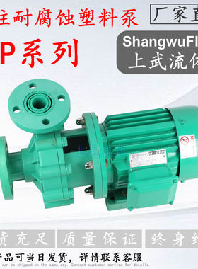 PF40-32-125型塑料离心泵 102型化工离心泵 2.2KW卧式塑料泵