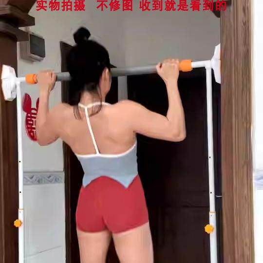 门上单杠支撑杆家用室内儿童免打孔墙体引体向上成人家庭健身器材