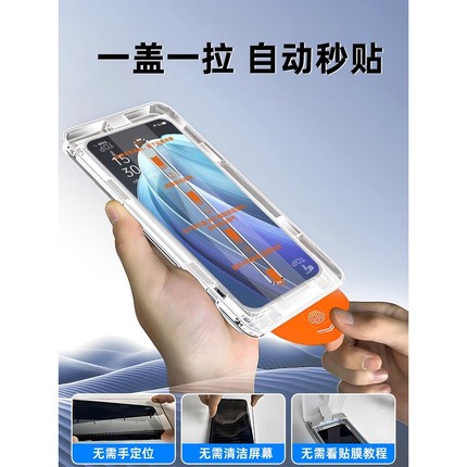 适用oppofindx8钢化膜findx9pro手机reno13/8/7膜6/5/4se全reno14覆盖oppok10/k12/k11/k9x无k13/r17尘仓x8s+