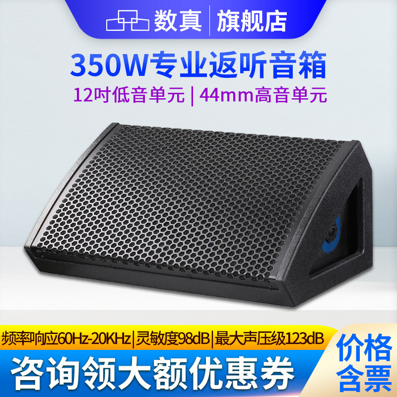 数真12吋返听音箱会议室大型舞台演出酒吧KTV户外演唱会音响扬声器SZ-M12A
