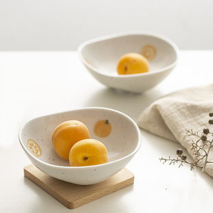 日本进口AITO美浓烧FRUITS系列餐盘餐碗日式 陶瓷餐具家用