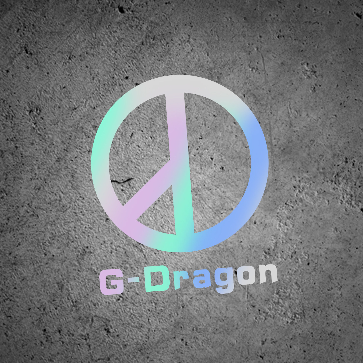 G-Dragon 世界和平标志 权志龙GD雏菊bigbang应援汽车创意贴纸