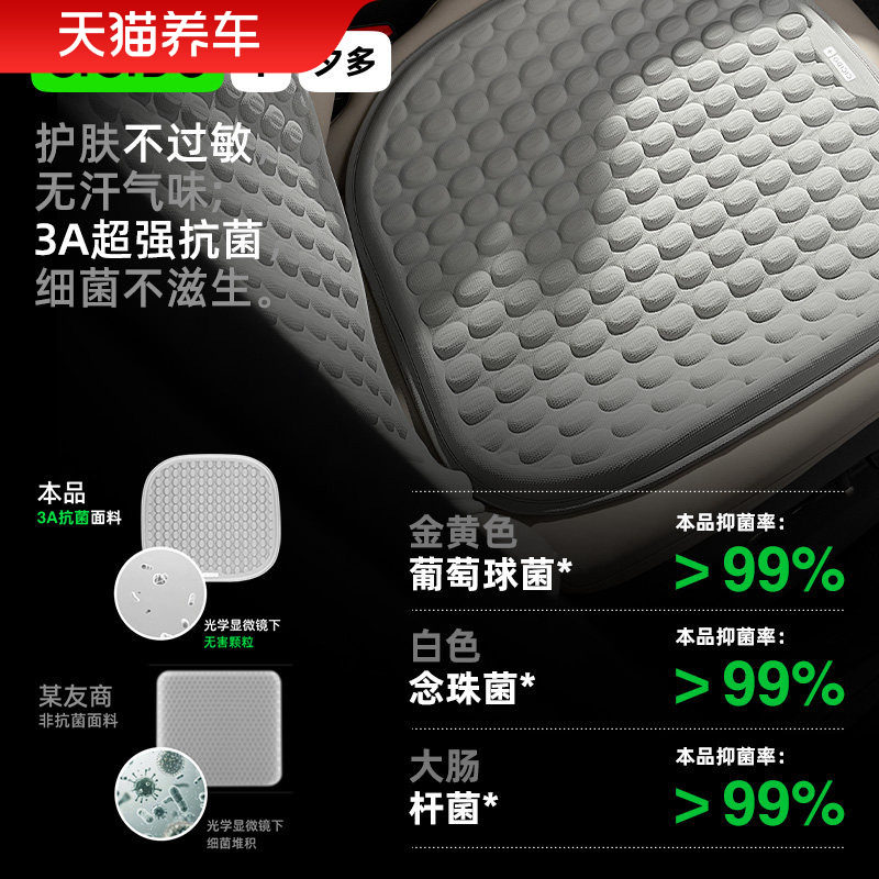 CICIDO夕多汽车坐垫夏季凉垫通风透气单片冰丝座垫四季通用凝胶垫